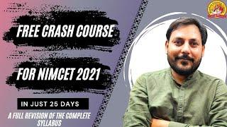 NIMCET 2021 Complete Course Preparation Plan Complete Revision in 25 days