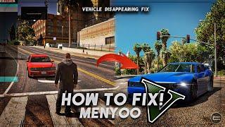 Fix Menyoo Vehicle Disappearing After GTA 5 New Updates  2023