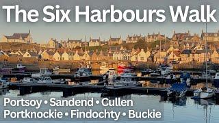 A STUNNING Scottish coastal walk through six historic fishing harbours & a race against the sunset