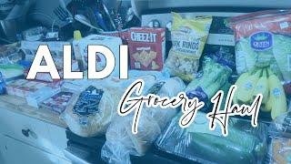 1-WEEK MEAL PLAN & GROCERY HAUL  Aldi Haul