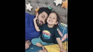 Dheeraj dhoopar with Vinny arora & son Zyan ️  Kundali bhagy actor #cute #baby #shorts