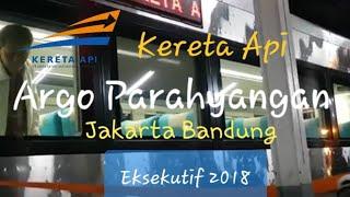 Kereta Argo Parahyangan Eksekutif New Image - Stainless Steel  Gambir to Bandung Train Experience