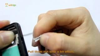 The skill to replace Sony Xperia Z cover flaps