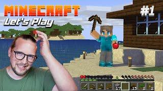 Minecraft Lets Play Folge 1 - Start in eine neue Welt  Minecraft 1.17 deutsch