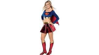 MUST SEE review for SuperHeroCosplay  Secret Wishes  Supergirl Costume RedBlue S 2-6