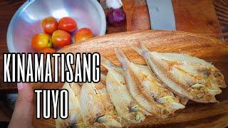 Kinamatisang Tuyo  Dried Fish Filipino Recipe  Lutong Bombero