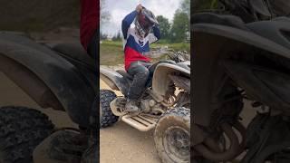 Yamaha Raptor 700 drift - Ride Side