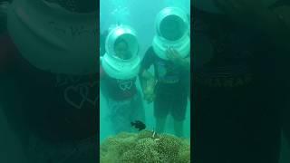 Sea Walk in Havelock Island II Amazing Experience II 30 Feet Under Sea #youtubeshorts #viral #shorts