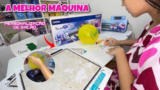 TUDO SOBRE PERSONALIZAÇÃO DE BALÃO  qual a melhor máquina para fazer personalização de balão