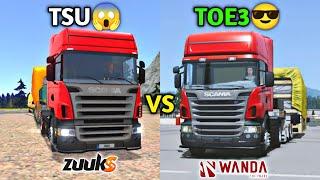 Best Comparison Between Truck Simulator Ultimate with Truckers of Europe 3 Updates Truck Gameplay