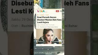 Dewi Perssiik Geram Disebut Mbalon#viralshorts #dewipersik #lestikejora #leslar #rizkybillar #viral