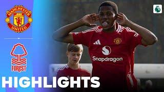 Manchester United vs Forest  Martin Obi Scores Hattrick Highlights  U18 Premier League 26-10-2024