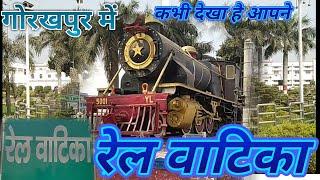 jila Gorakhpur rail Vatika एक सुंदर नजारा देखने का रेल वाटिका गोरखपुर live entertainment