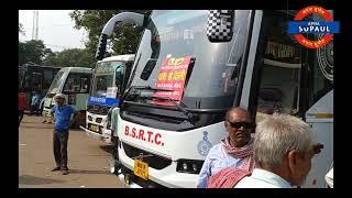 Patna to Delhi Volvo Bus जबरदस्त बस BSRTC की