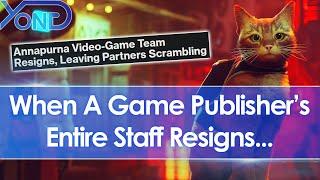 Game publisher Annapurna Interactives entire staff resign following dispute...