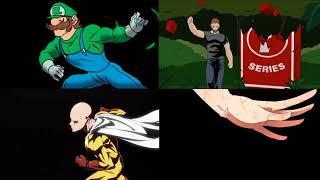 one punch man op 1  diferentes parodias