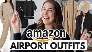 Amazon Airport Outfit Ideas  Comfortable Sets Loungewear & MORE