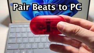 How to Connect Beats Solo Buds to Windows PC