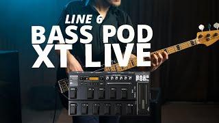 Line 6 Bass POD XT Live Sound Demo