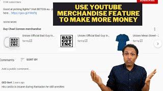 How to Enable & Use YouTube Merchandise Feature