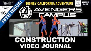 AVENGERS CAMPUS aka Marvel Land Construction Update - part 16 Disneyland Resort