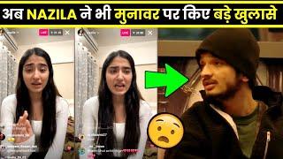 Nazila Expose Munawar Faruqui। Nazila Instagram live video । Nazila live video।Ayesha Khan big Boss