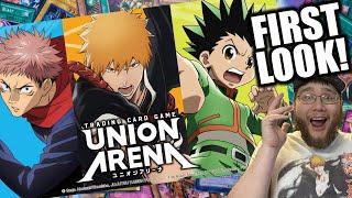 First Look at Bandais NEW Anime Card Game Union Arena TCG Opening