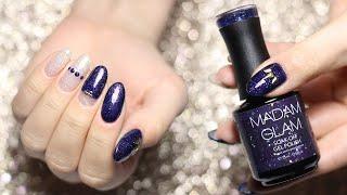 Macro nail swatches + mani  Madam Glam ACADEMY Collection  STUNNING Fall Gels