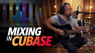 How I RECORDED and MIXED a Singer Songwriters performance in CUBASE