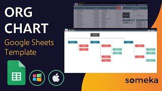 Org Chart Google Sheets Template  Organizational Chart Generator