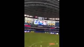 Bautista hits grand slam to center field