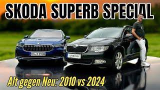 Skoda Superb Combi ALT gegen NEU Was hat sich von 2010 bis 2024 geändert? Test  Gebrauchtwagen