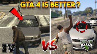 WHY GTA 4 IS BETTER THAN GTA 5? GTA 5 VS GTA 4