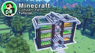 Minecraft Compact Farm Tutorial