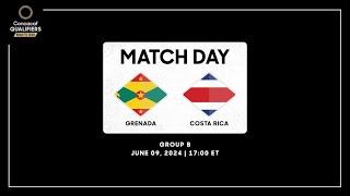 Grenada vs Costa Rica  Concacaf Qualifiers - Road to 2026