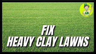 A potential fix for HEAVY CLAY LAWNS particularly in new build properties