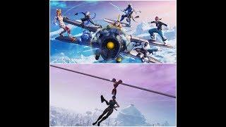 Fortnite Week 3 and 4 Challenges Guide - Ride a Zipline and Use an x-4 Stormwing Plane