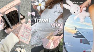 ultimate travel vlog london singapore & bali - plane rides aesthetic cafe beach