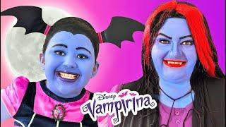 Disney Junior Vampirina and Oxana  Makeup Halloween Costumes and Toys