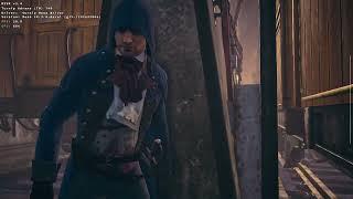 Winlator glibc afei Assassins Creed Unity 720p high 30fps lock SD8GEN2 Ayn Odin 2 Max