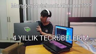 4 YILLIK MONSTER NOTEBOOK TECRÜBEM VE KUTU AÇILIŞI