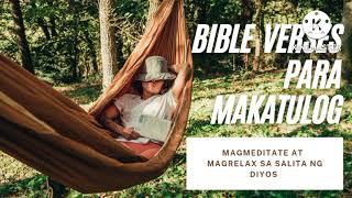 Panalangin at Relaxing Bible Verses Bible Verses Para Magmeditate o Makatulog