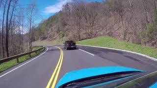 Foothills Parkway in Volvo V60 Polestar