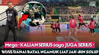 TANGISAN YOLLA MEGA ONFIRE Spike Mega BUAT COACH DANAI BATAL NGAMUK Menang dramatis Jak-BIN •