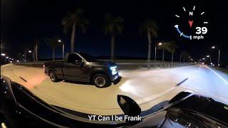 F-150 5.0 Twin Turbo E85 4wd vs Nissan GTR Upgraded Turbos E85 40 Roll