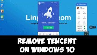 Remove TencentQQ PC Manager on Windows 10