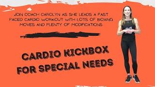 Kickbox Workout for our friends with Special Needs