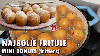 FRITULE koje uvijek uspiju ▪️ MINI DONUTS sweet fritters