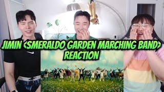 지민 Smeraldo Garden Marching Band 뮤비 리액션  JIMIN Smeraldo Garden Marching Band MV REACTION
