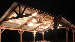 Pavilion Build Woodland Mills Sawmill